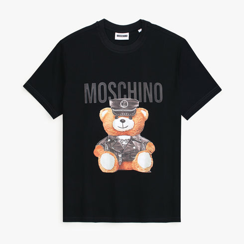 Moschino V Black T-Shirt